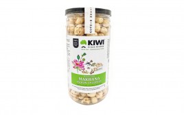 Kiwi Kisan Window Roasted Makhana Indian Chatpata  Plastic Bottle  100 grams